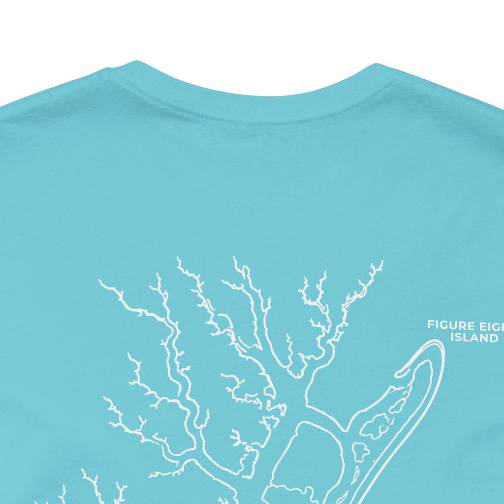 Wrightsville Beach Map Tee