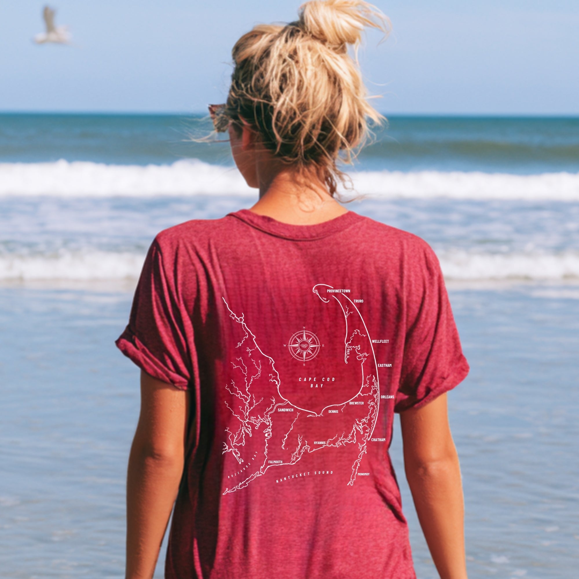 Cape Cod Map Tee