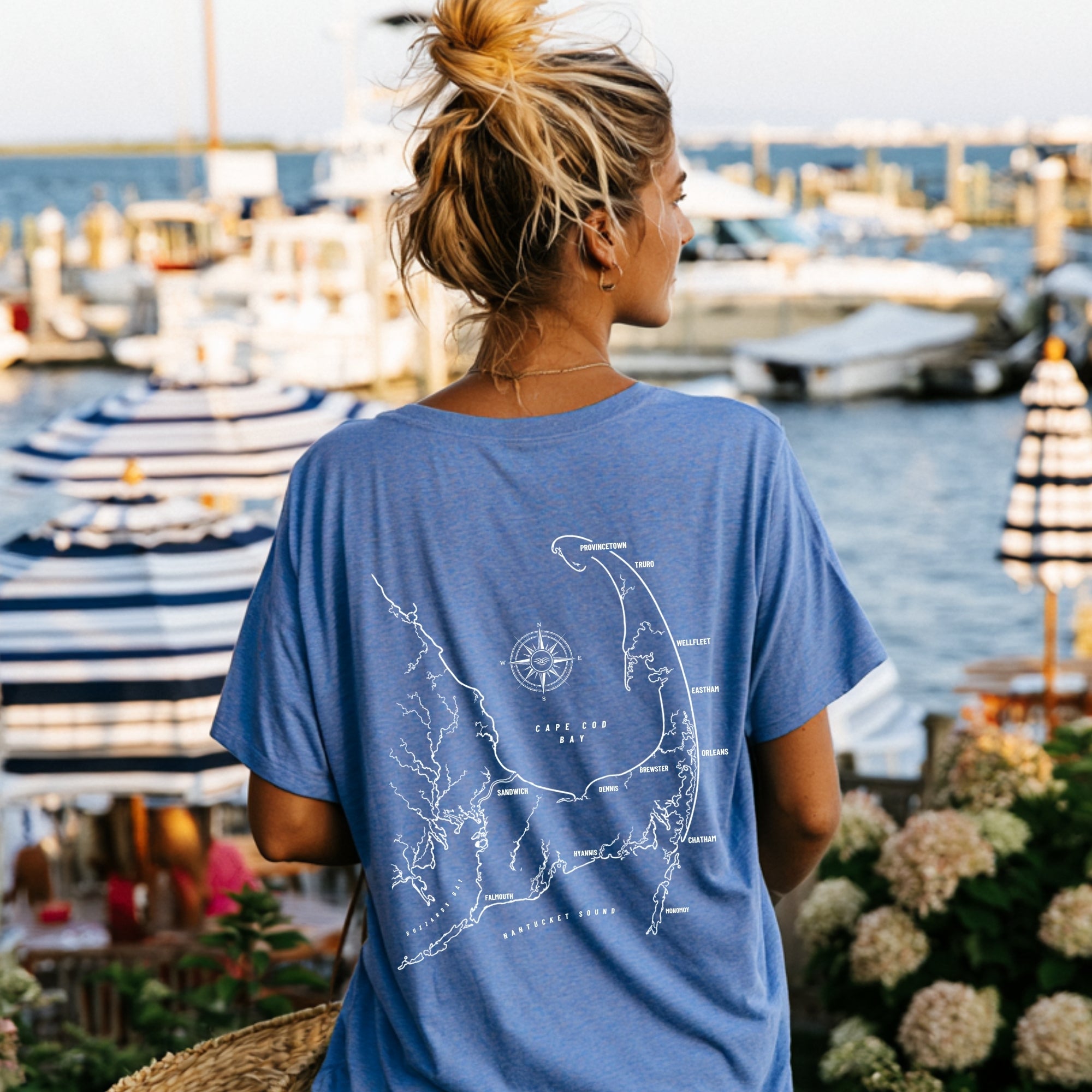 Cape Cod Map Tee