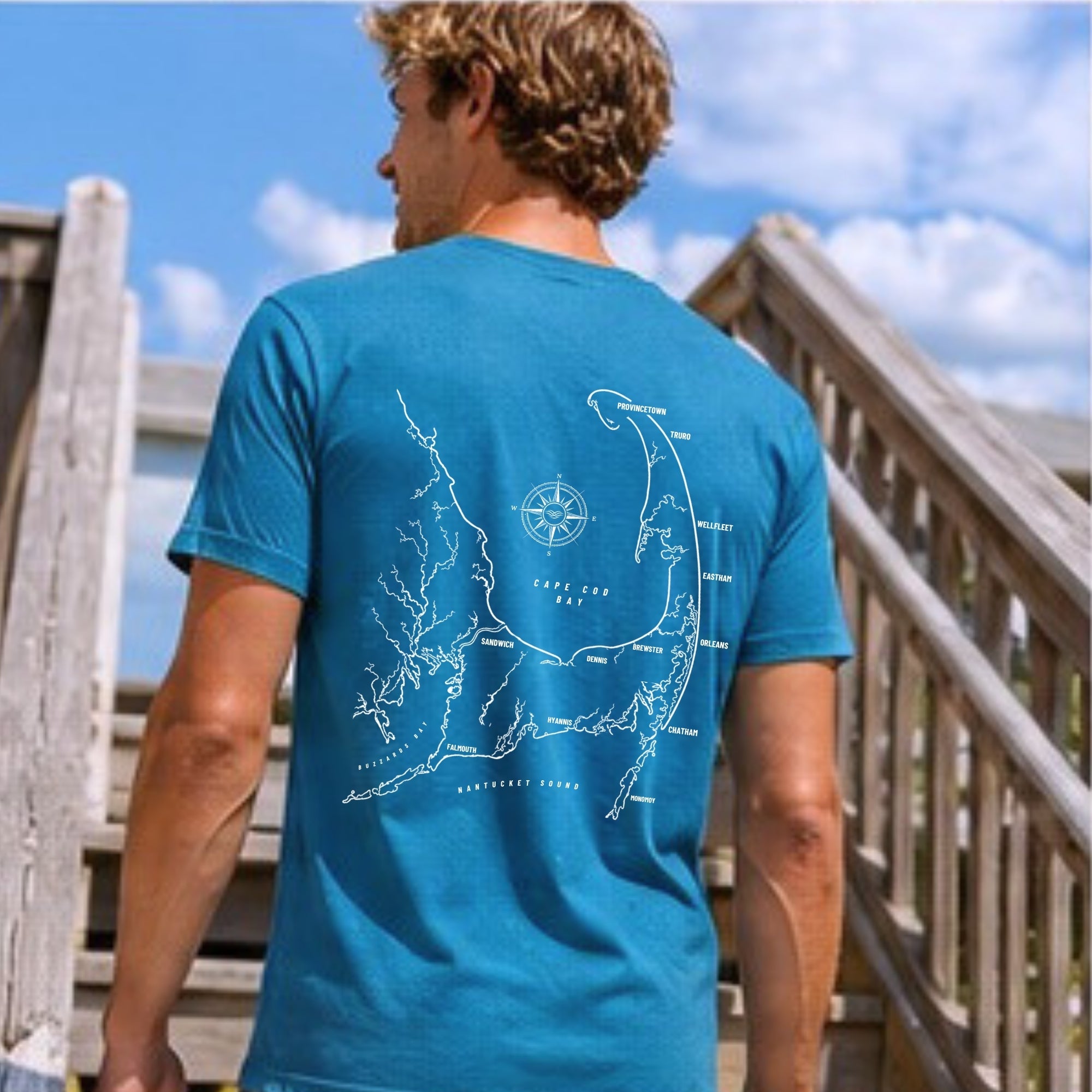 Cape Cod Map Tee