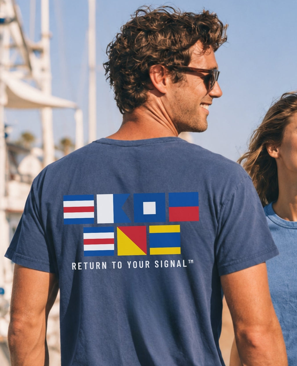 Signal Flag Tee | Cape Cod
