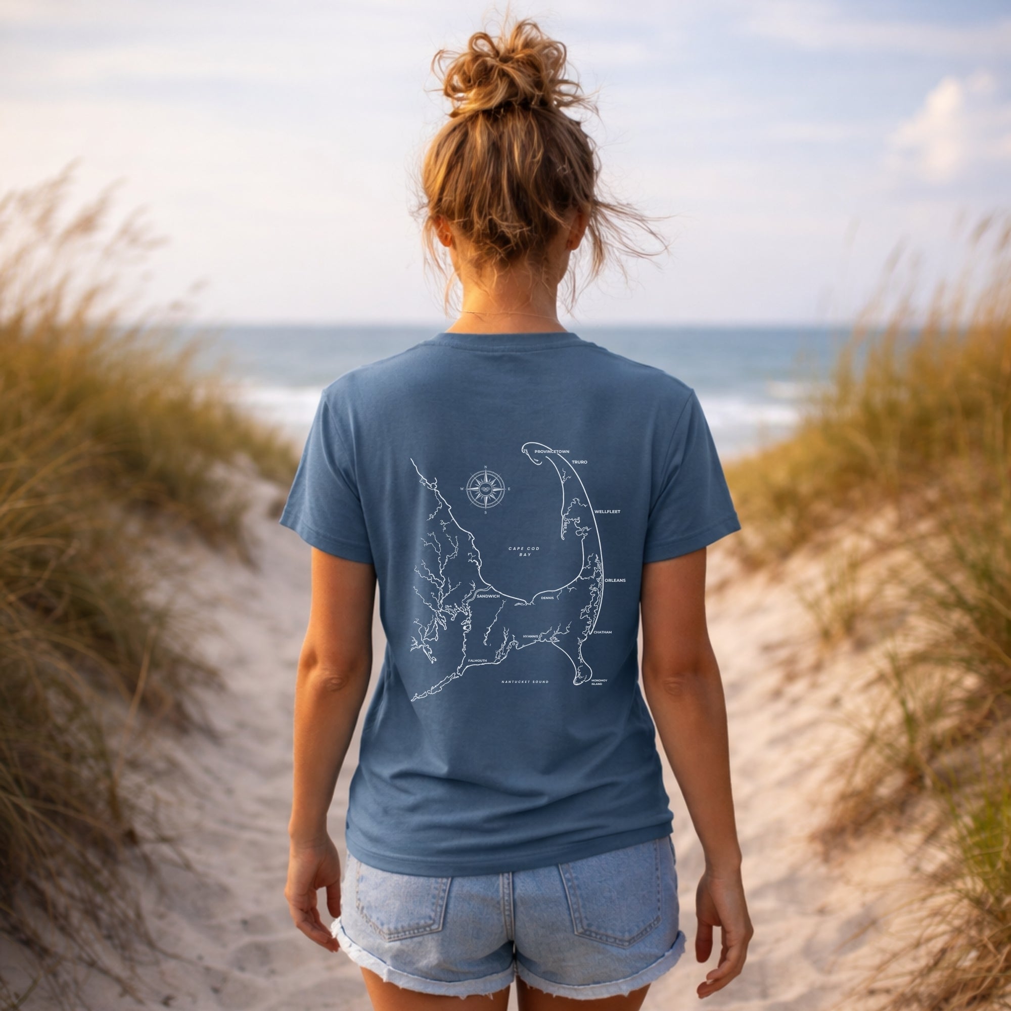 Cape Cod Map Tee