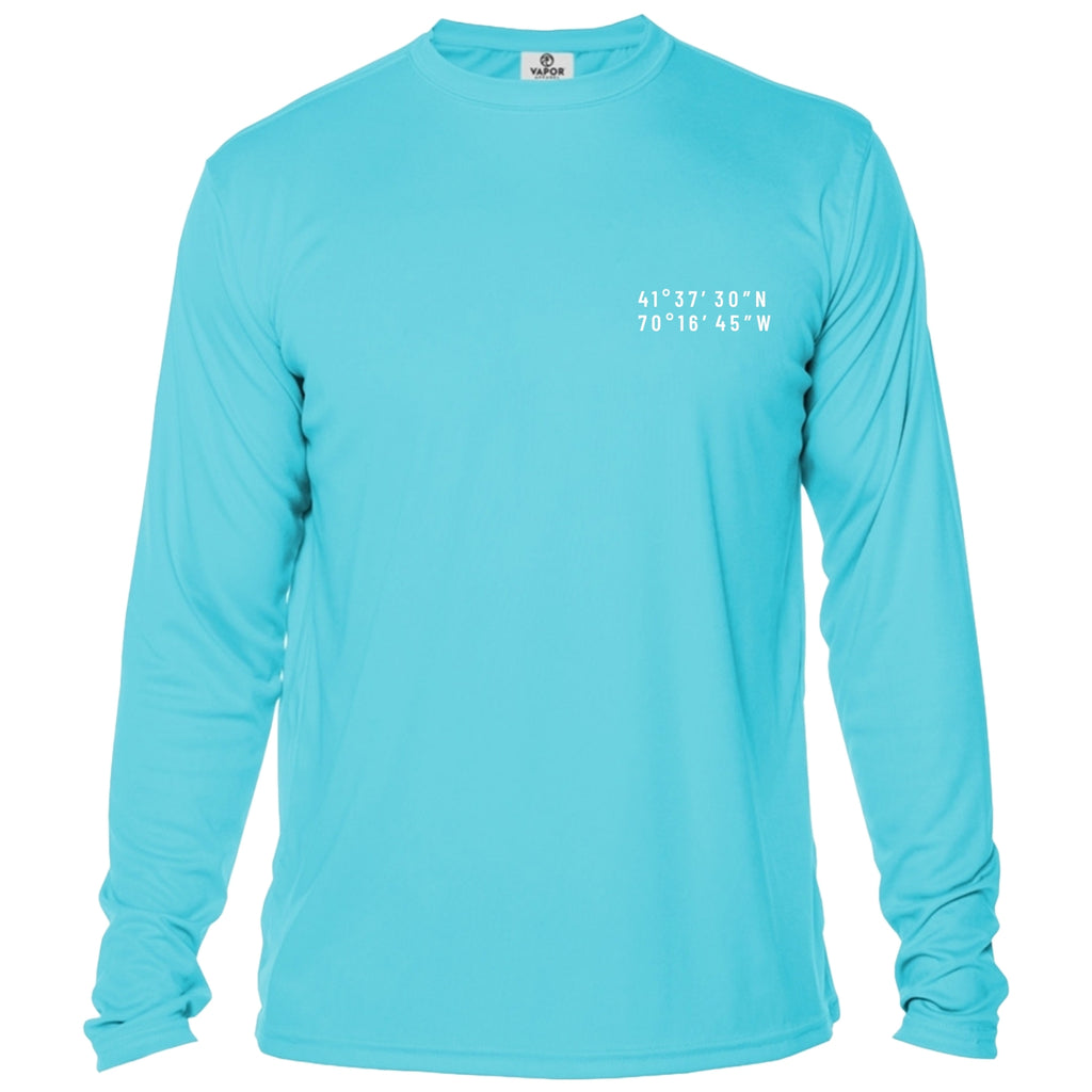 Cape Cod, MA Map UPF 50+ Sun Shirt