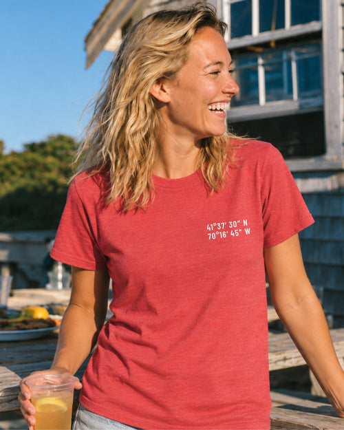 Cape Cod, MA Map Tee