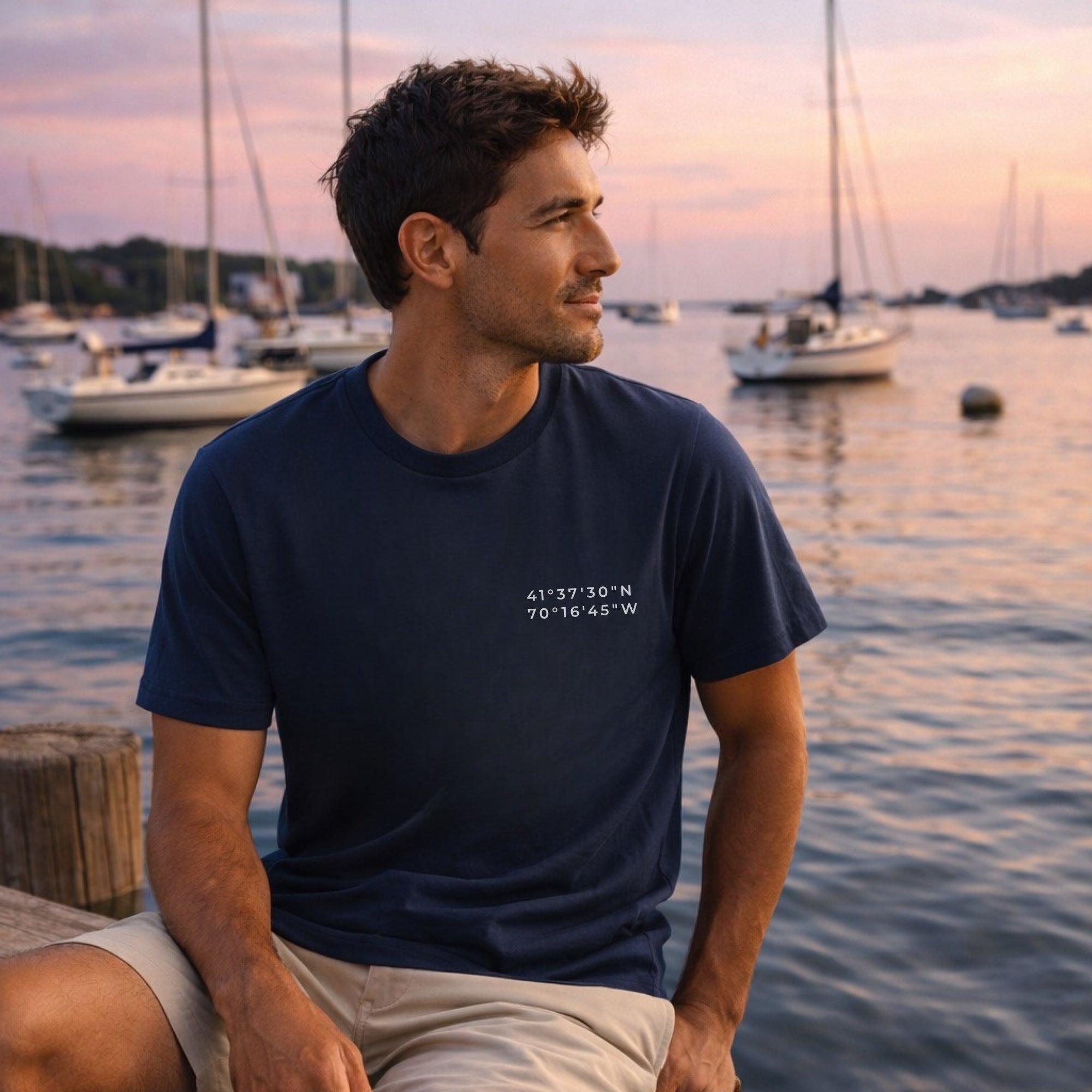 Cape Cod Map Tee