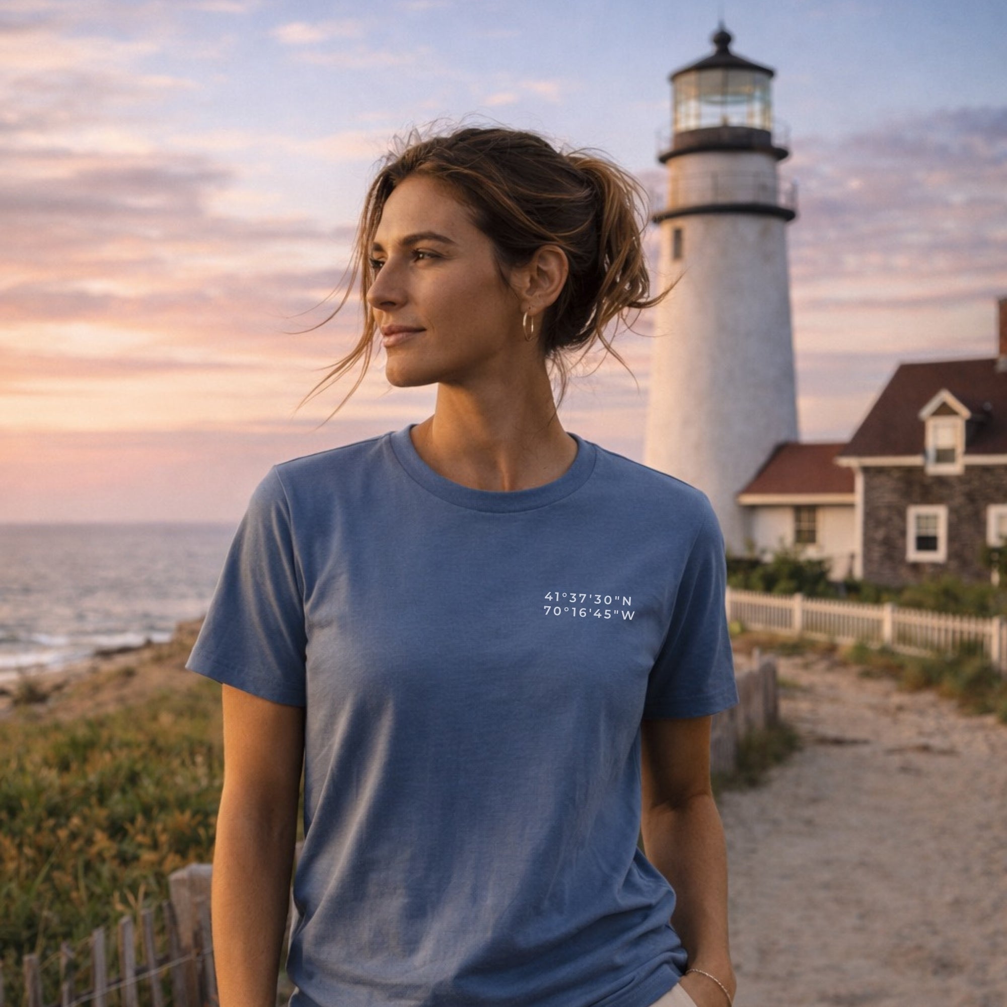 Cape Cod Map Tee