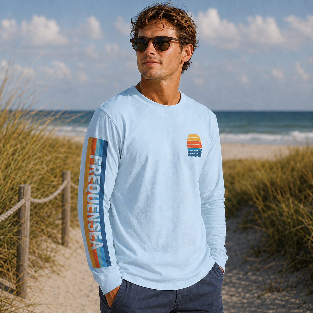 Retro Stripe Long-Sleeve Tee