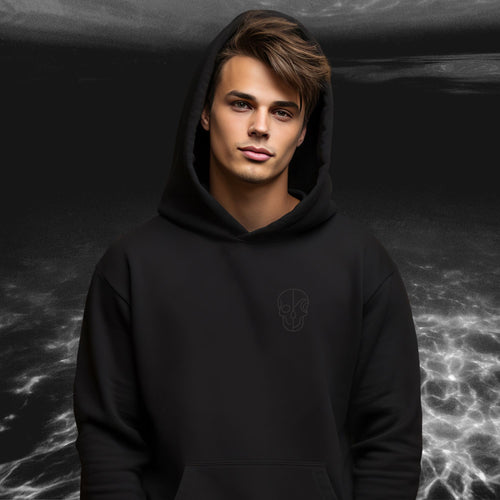 Beneath the Surface Skull Hoodie