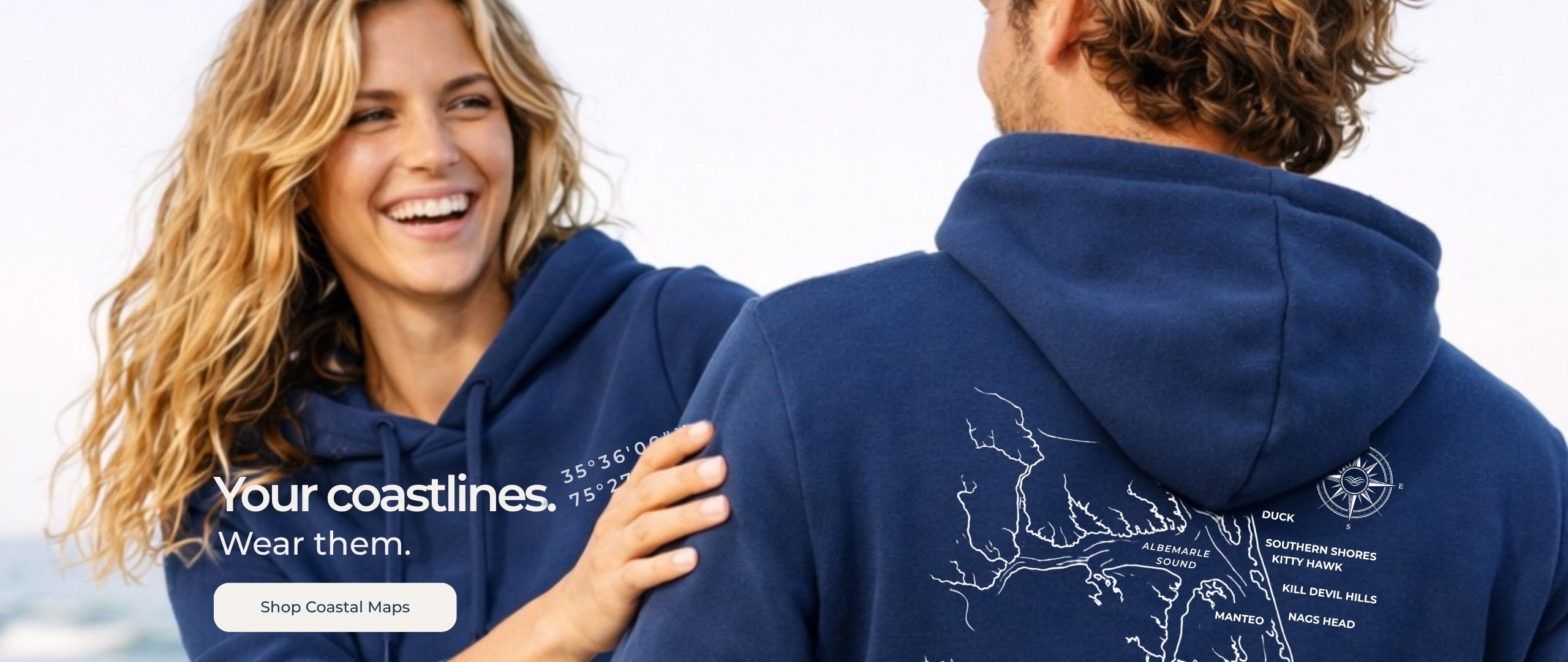 Nautical Map Apparel & Coastal-Inspired Clothing