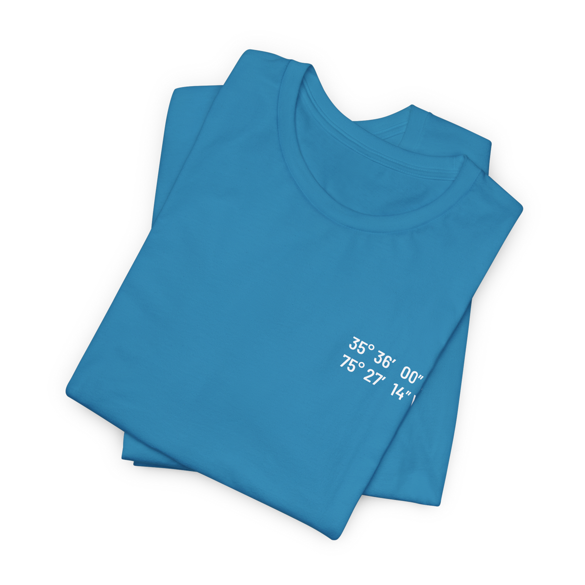 Outer Banks, NC Map Tee | Custom Coordinates
