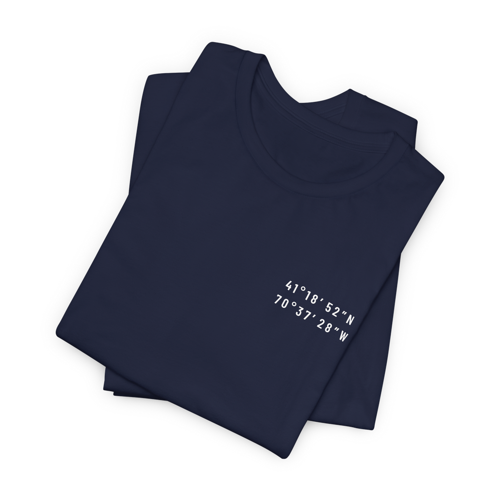 Martha's Vineyard Map Tee