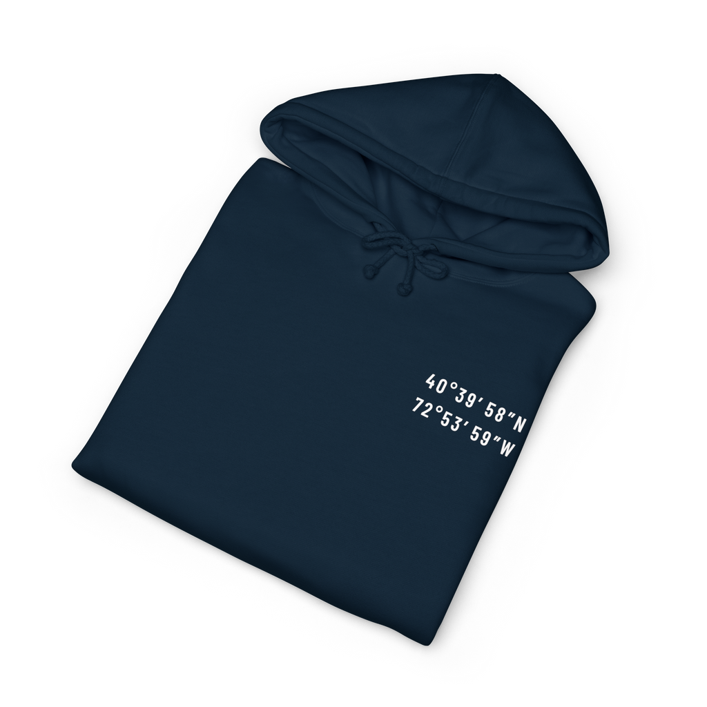 Long Island Map Hoodie