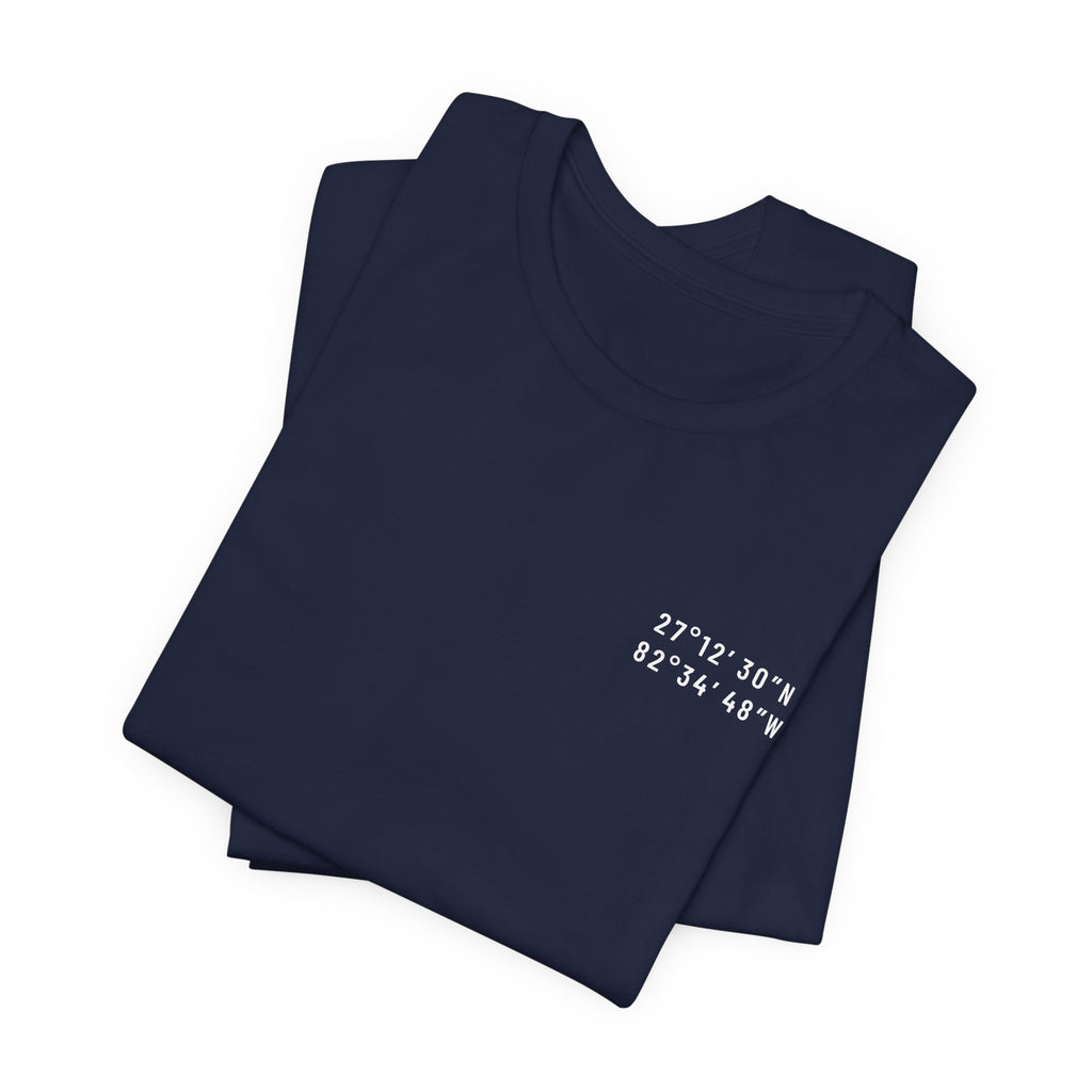 Sarasota Map Tee