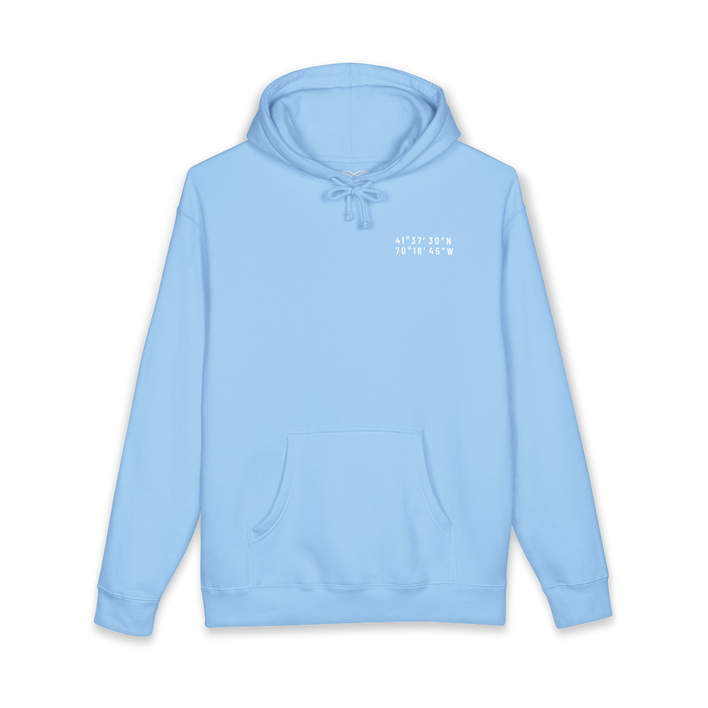 Cape Cod, MA Map Hoodie