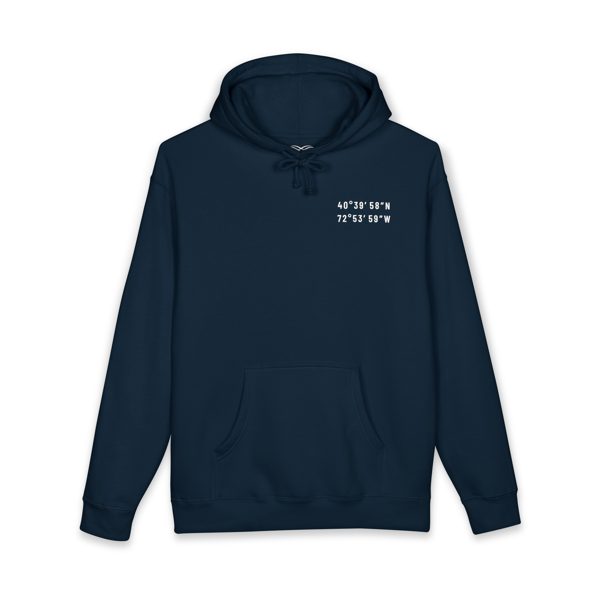 Long Island Map Hoodie