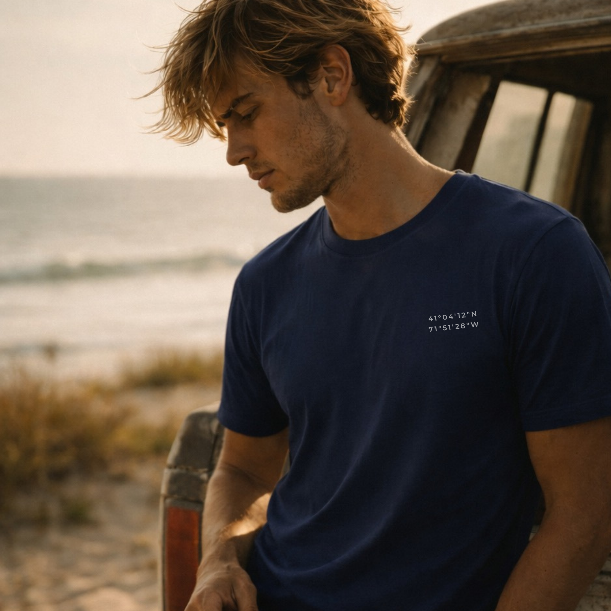Montauk Map Tee