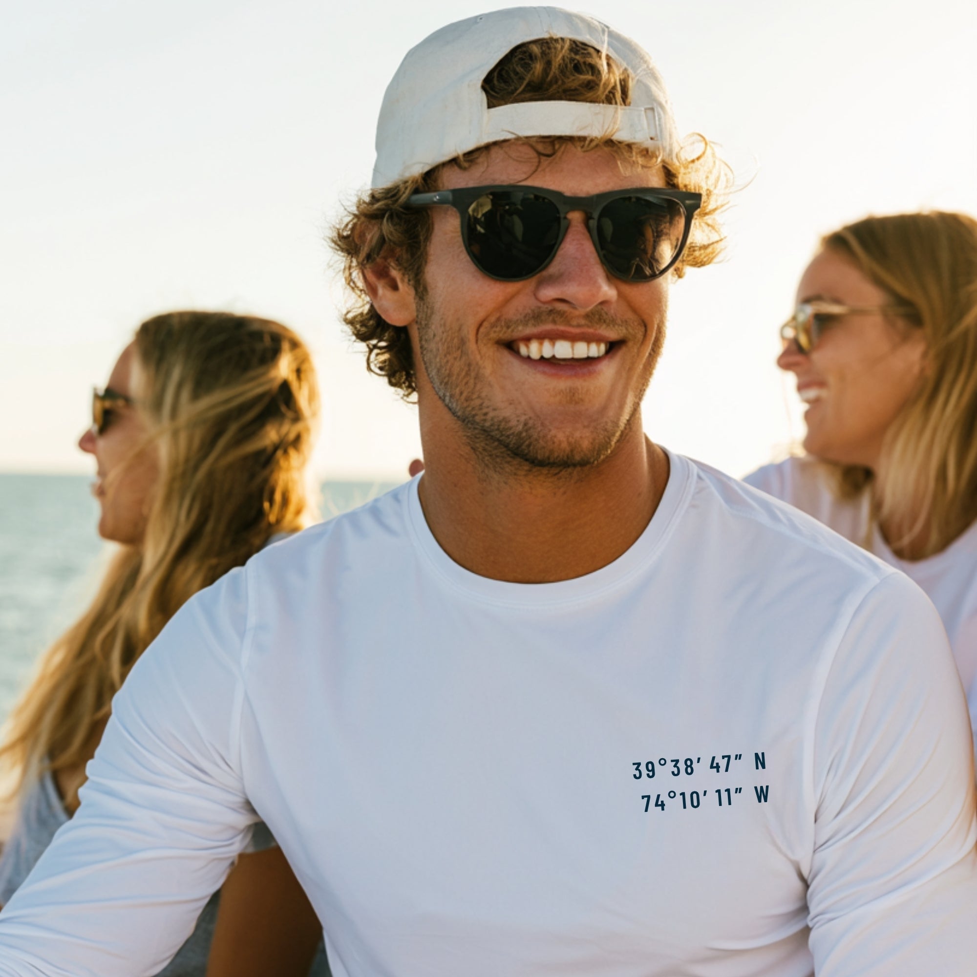 Long Beach Island, NJ UPF 50+ Sun Shirt