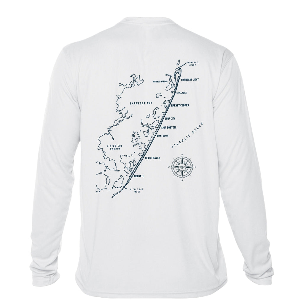Long Beach Island, NJ UPF 50+ Sun Shirt