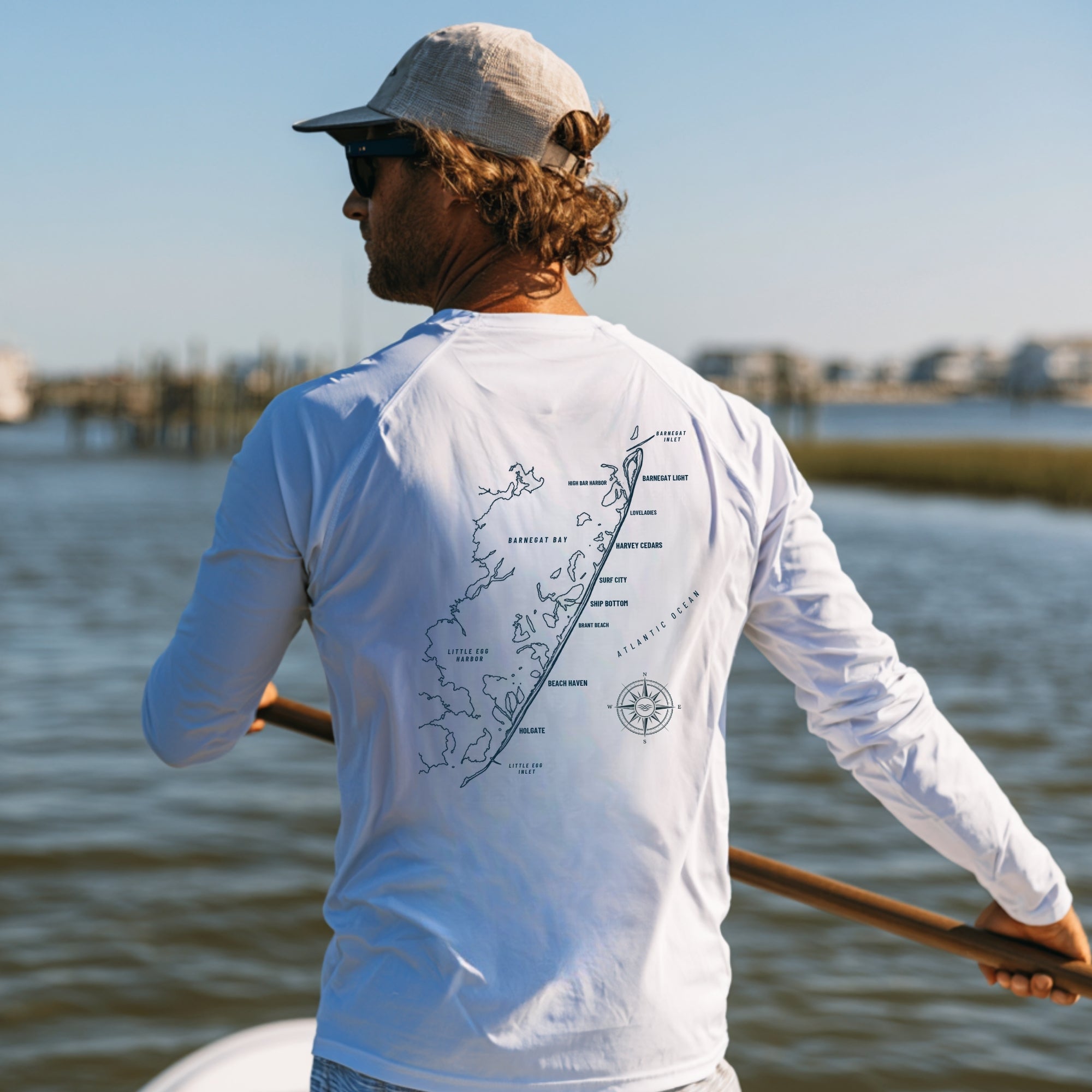 Long Beach Island, NJ UPF 50+ Sun Shirt