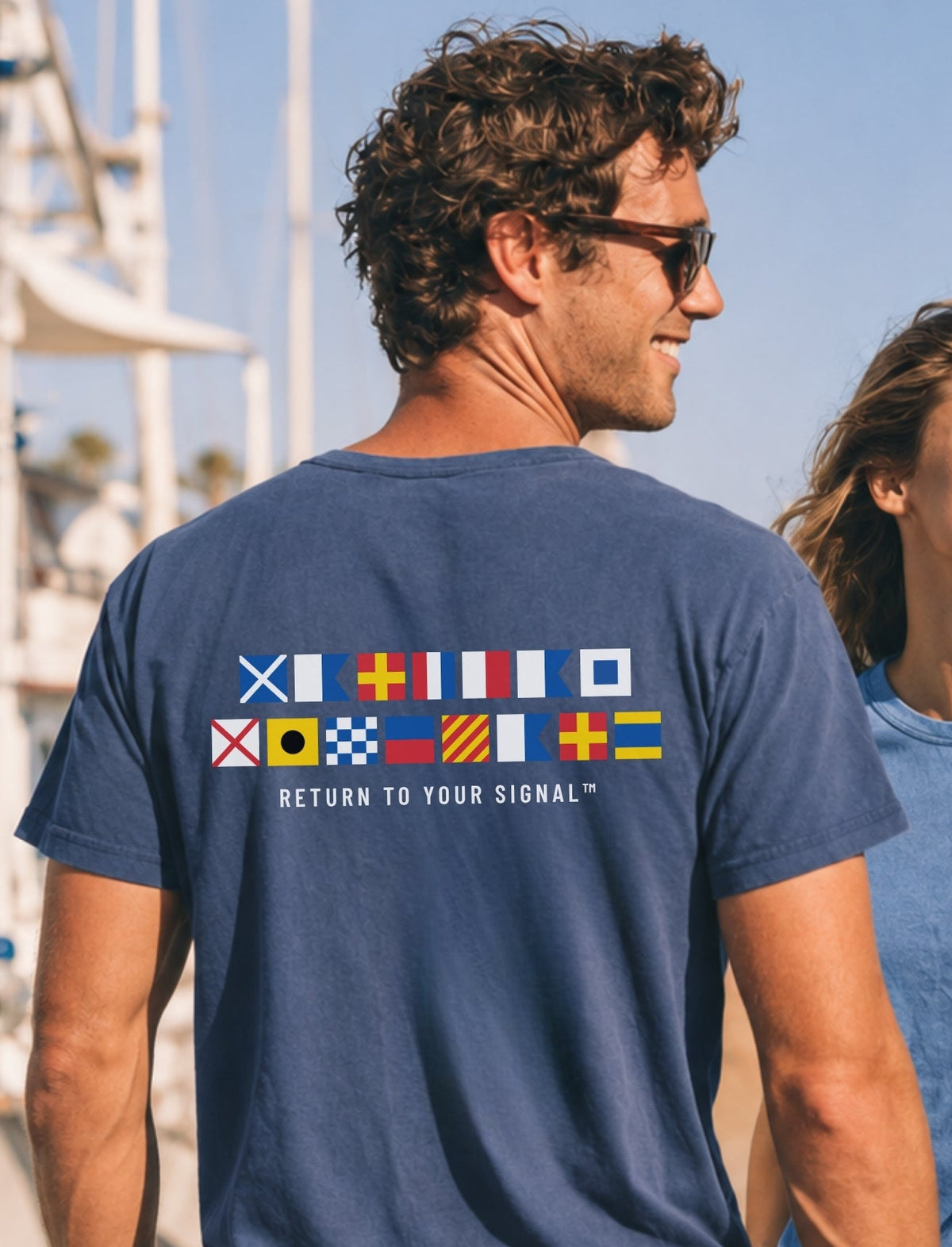 Signal Flag Tee | Martha's Vineyard