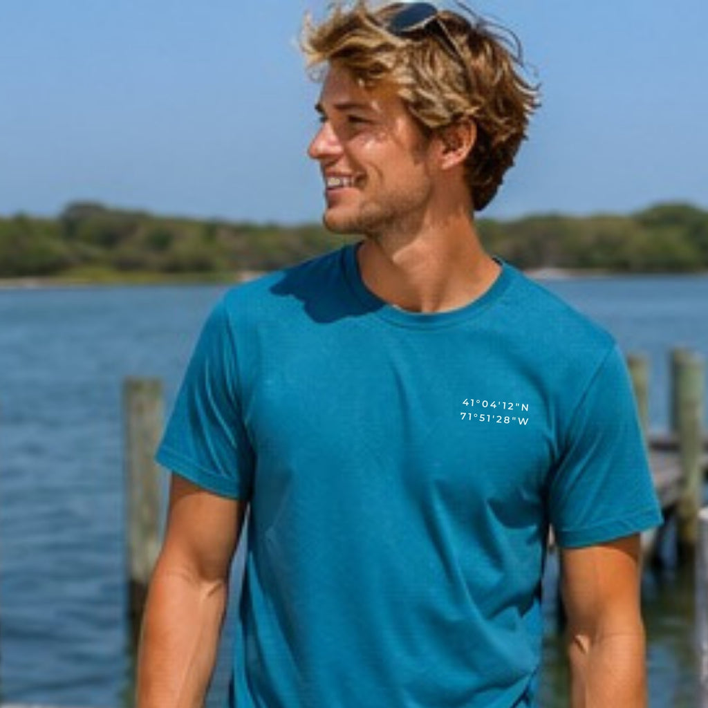 Montauk Map Tee