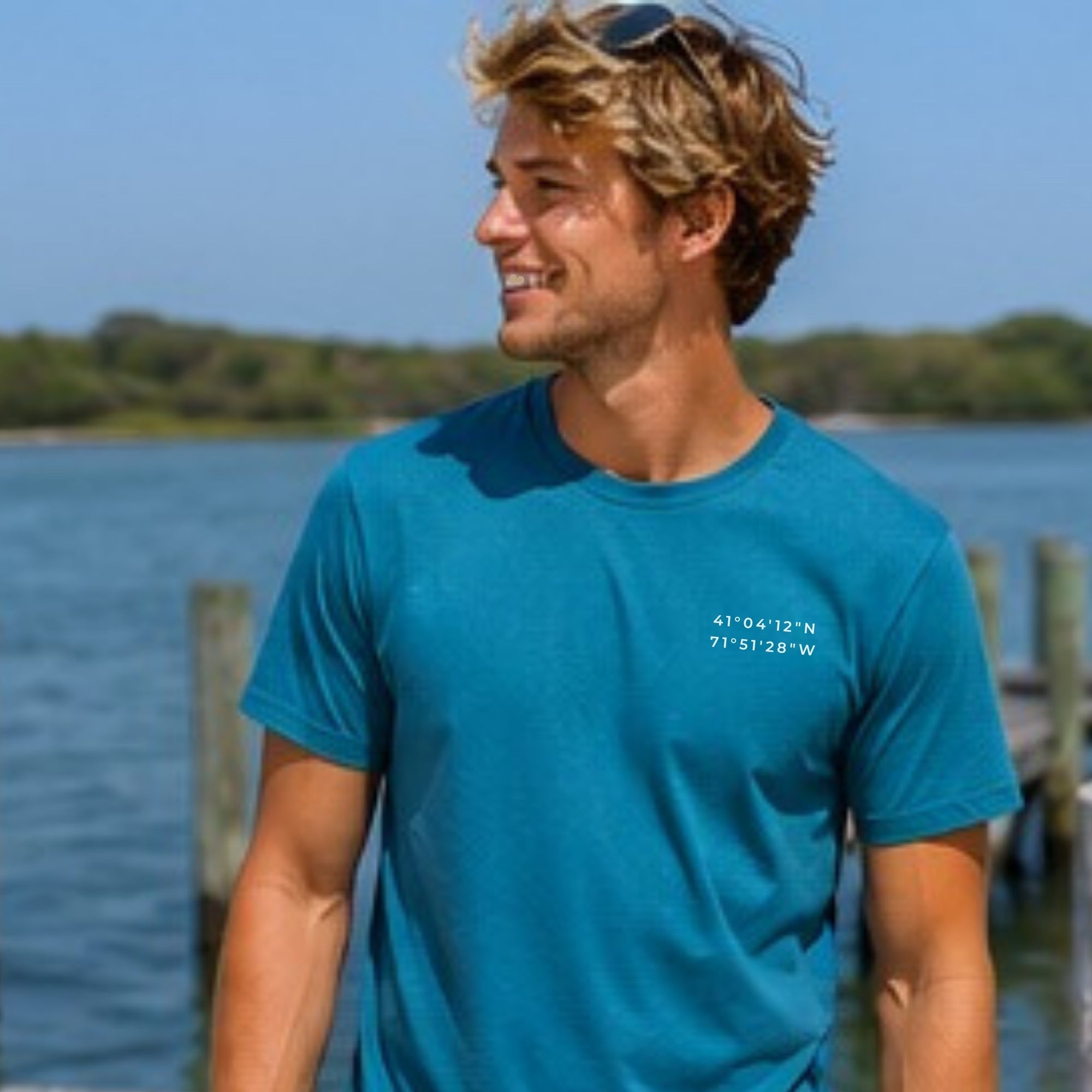Montauk Map Tee
