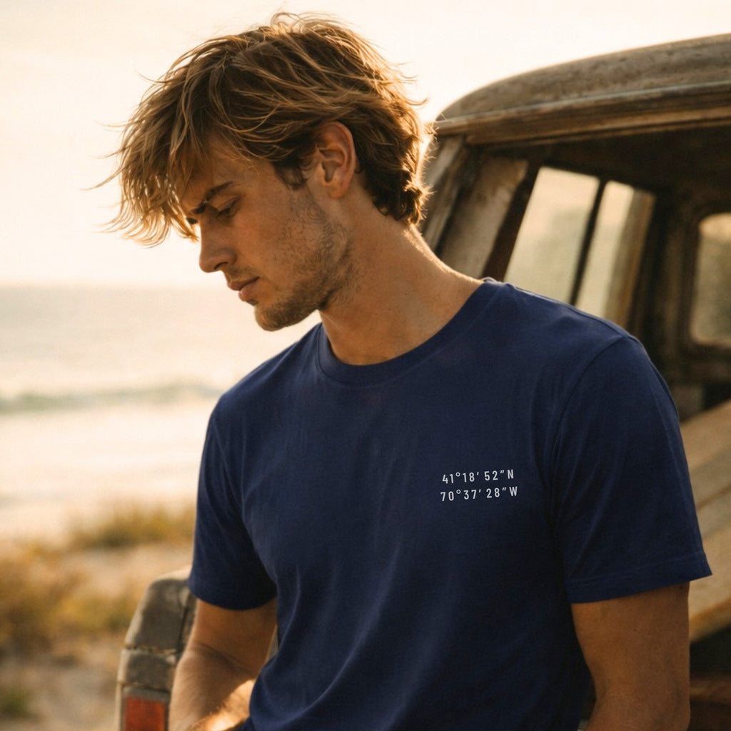 Martha's Vineyard Map Tee