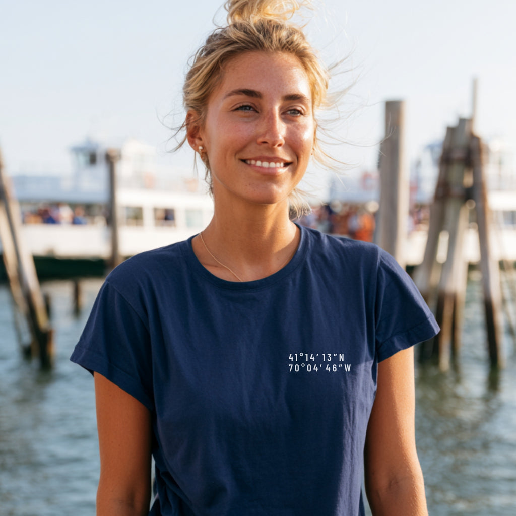 Nantucket Map Tee