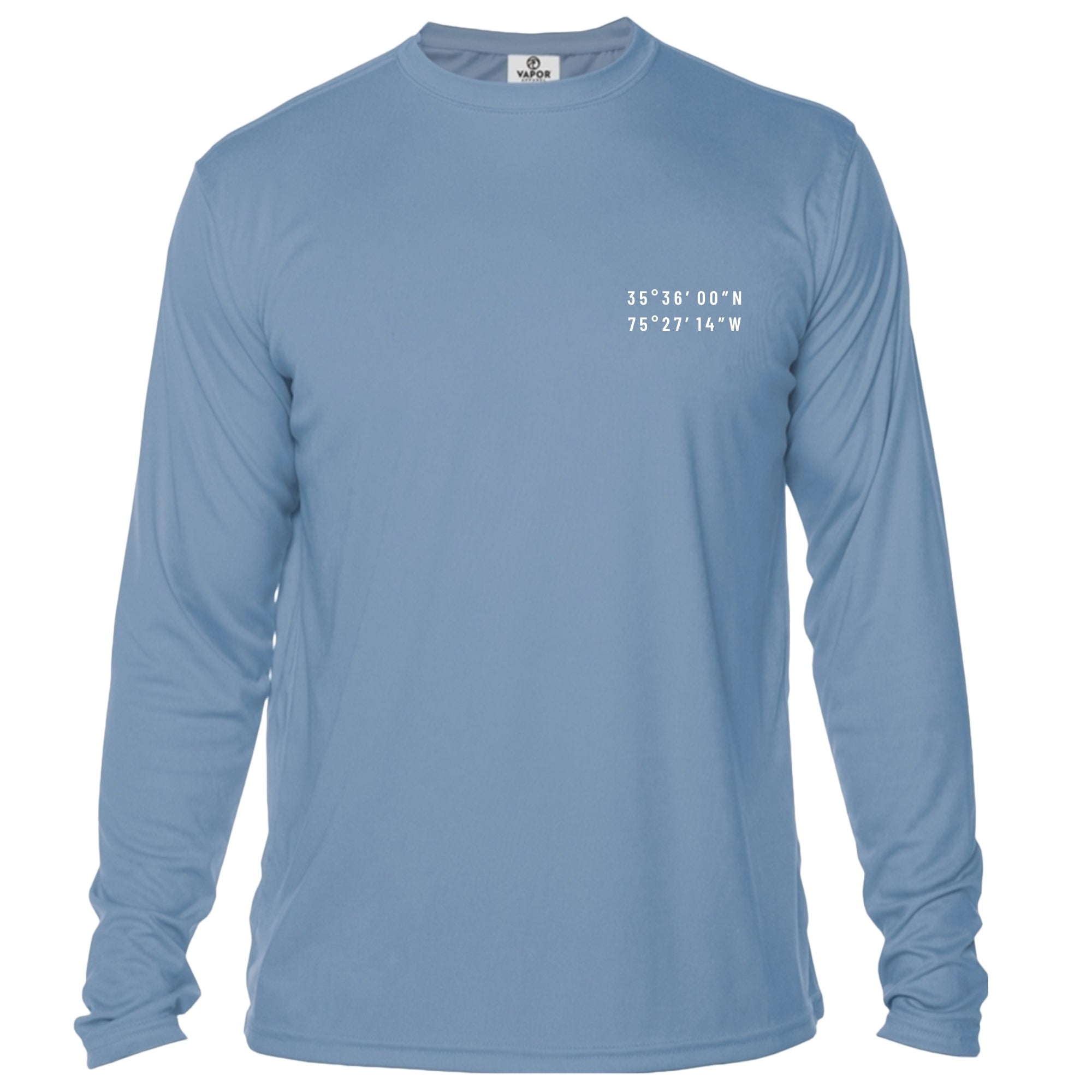 Outer Banks Map, NC UPF 50+ Sun Shirt