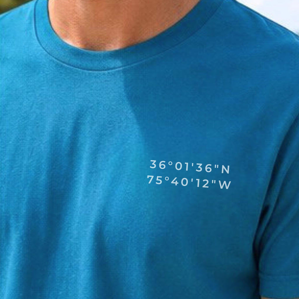 Outer Banks, NC Map Tee
