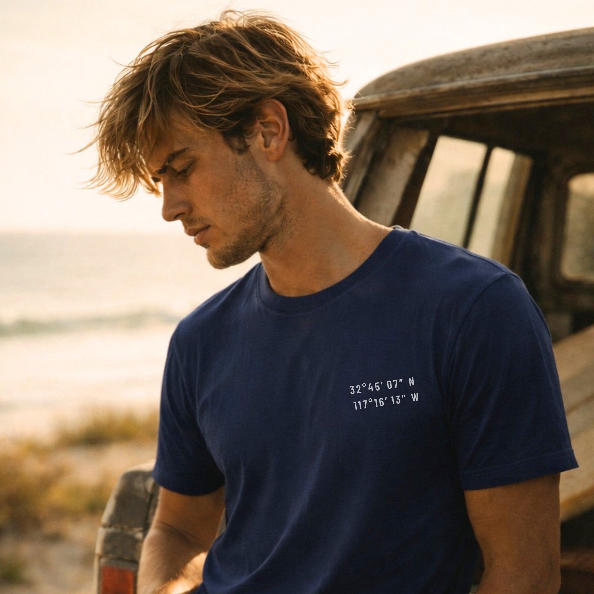 San Diego, CA Map Tee