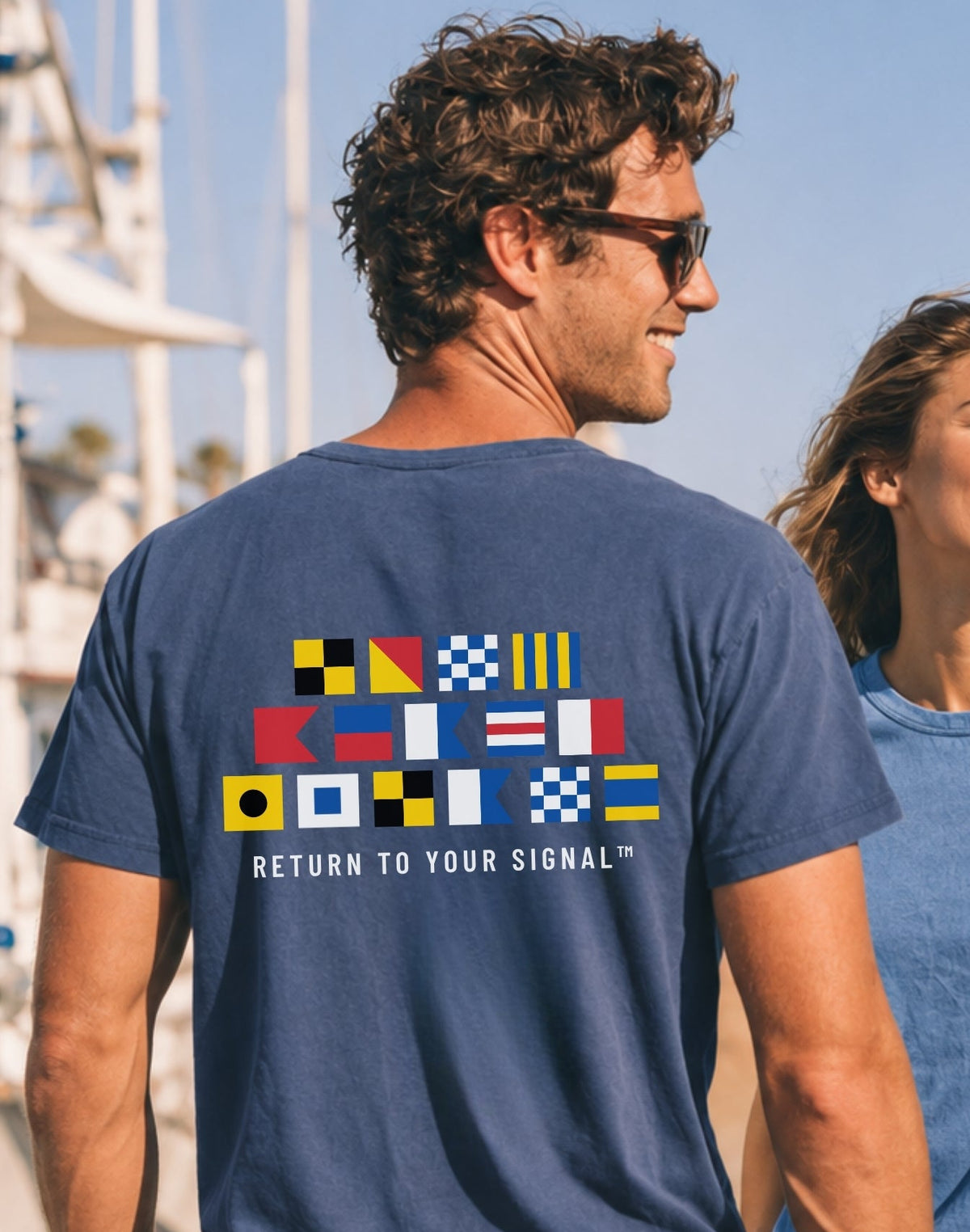 Signal Flag Tee | Long Beach Island