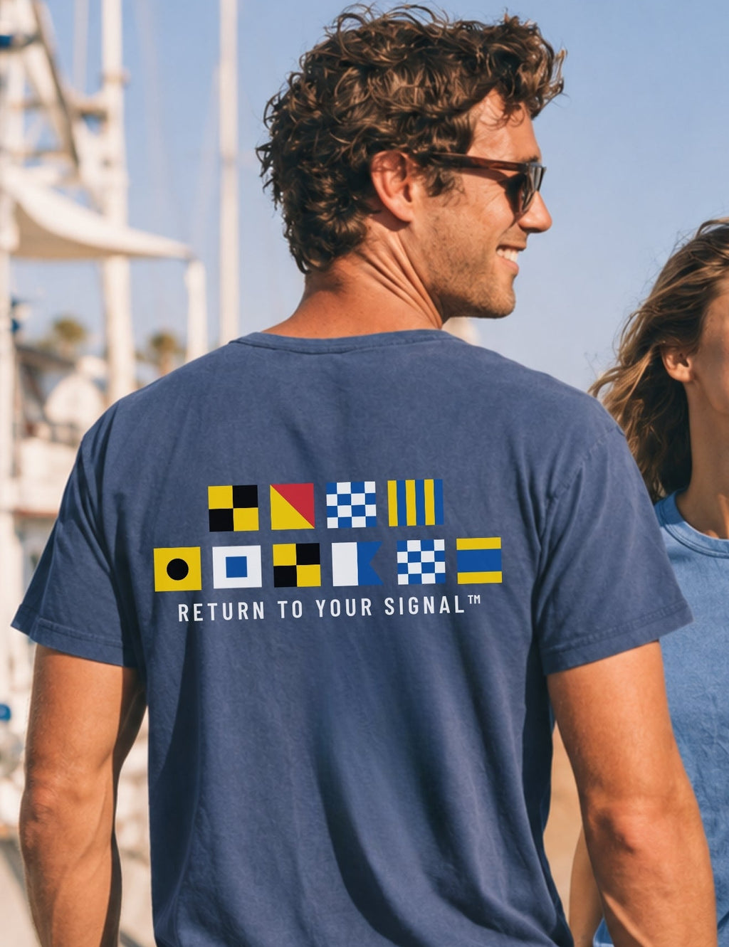 Signal Flag Tee | Long Island