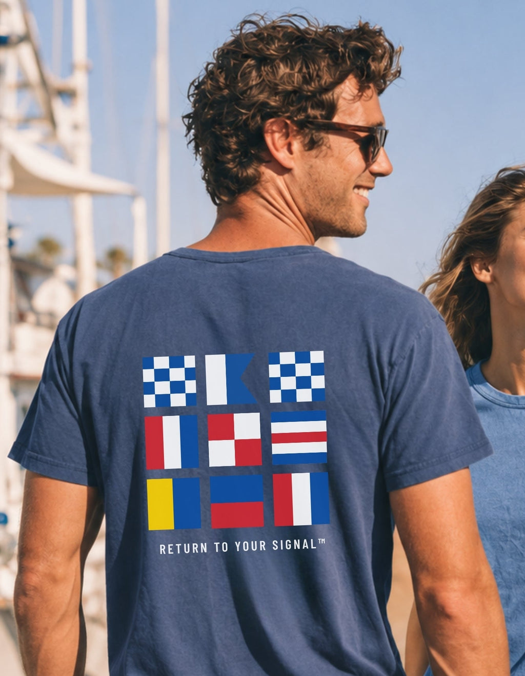 Signal Flag Tee | Nantucket