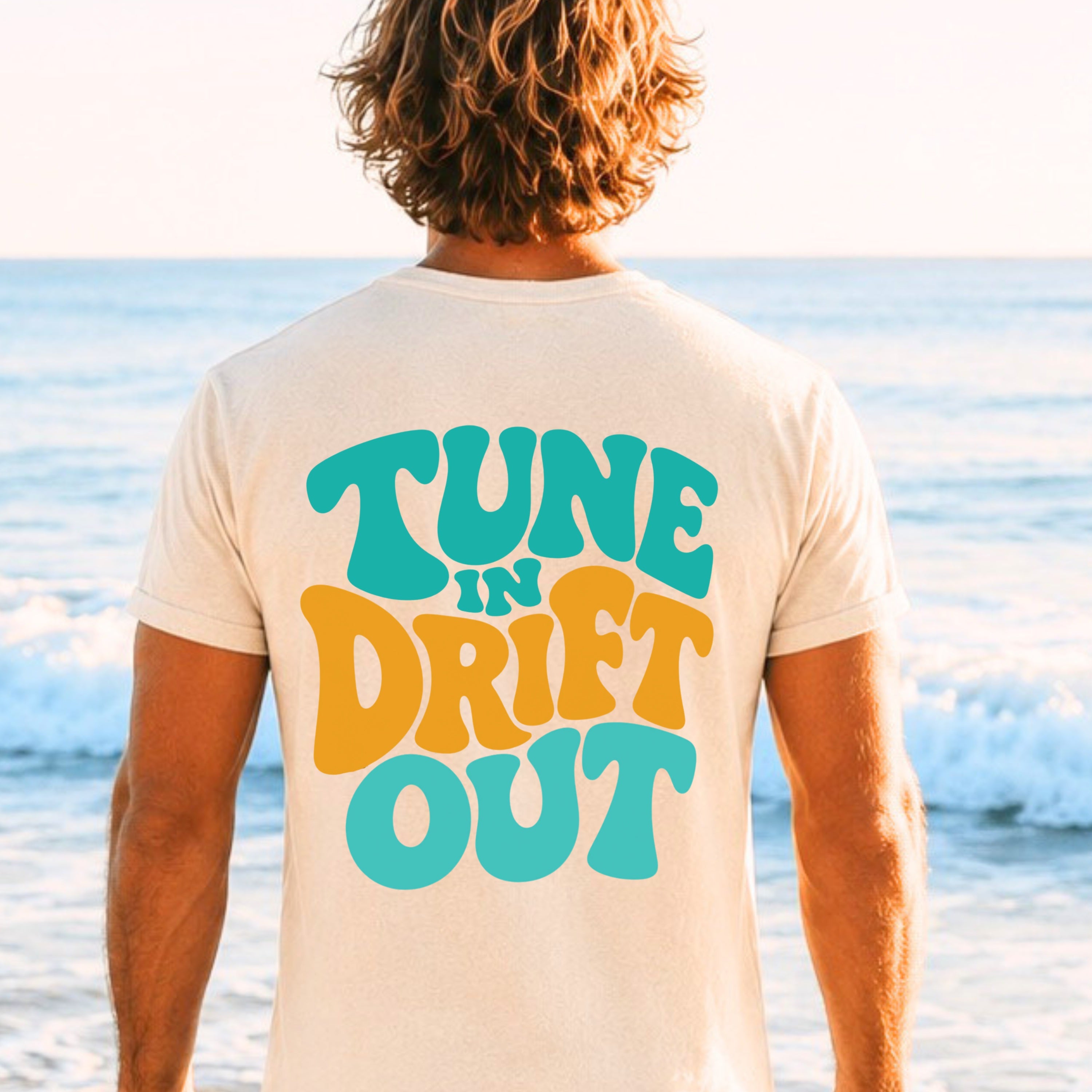 Tune In Drift Out | Retro Tee
